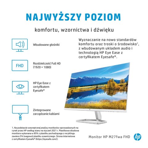 MONITOR HP LED IPS 27" M27fwa (356D5E9)