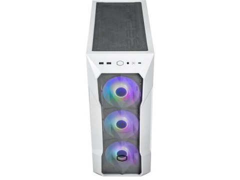 COOLER MASTER OBUDOWA MASTERBOX TD500 V2 MESH ARGB MIDI TOWER BIAŁA TD500V2-WGNN-S00