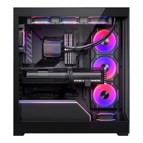 PHANTEKS NV-Serie NV5 ATX Tempered Glass, DRGB - Satin Black