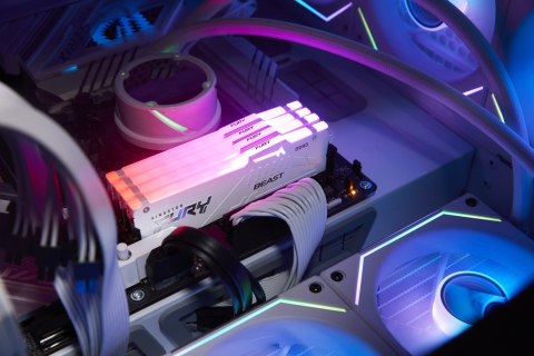 Kingston FURY DDR5 32GB (2x16GB) 6000MHz CL36 Beast White RGB EXPO Kingston FURY DDR5 32GB (2x16GB) 6000MHz CL36 Beast White RGB EXPO