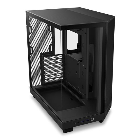 NZXT OBUDOWA KOMPUTEROWA NZXT OBUDOWA H6 FLOW MIDI TOWER Z OKNEM CZARNA