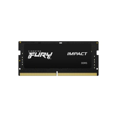 Kingston FURY DDR5 SODIMM 64GB (2x32GB) 4800MHz CL38 Impact Kingston FURY DDR5 SODIMM 64GB (2x32GB) 4800MHz CL38 Impact