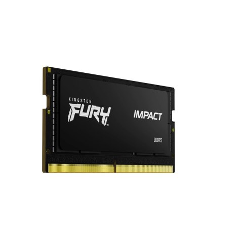 Kingston FURY DDR5 SODIMM 64GB (2x32GB) 4800MHz CL38 Impact Kingston FURY DDR5 SODIMM 64GB (2x32GB) 4800MHz CL38 Impact