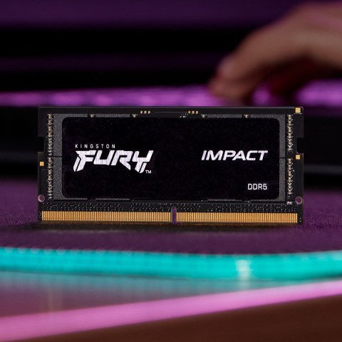 Kingston FURY DDR5 SODIMM 64GB (2x32GB) 4800MHz CL38 Impact Kingston FURY DDR5 SODIMM 64GB (2x32GB) 4800MHz CL38 Impact