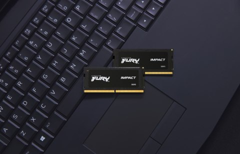 Kingston FURY DDR5 SODIMM 64GB (2x32GB) 4800MHz CL38 Impact Kingston FURY DDR5 SODIMM 64GB (2x32GB) 4800MHz CL38 Impact