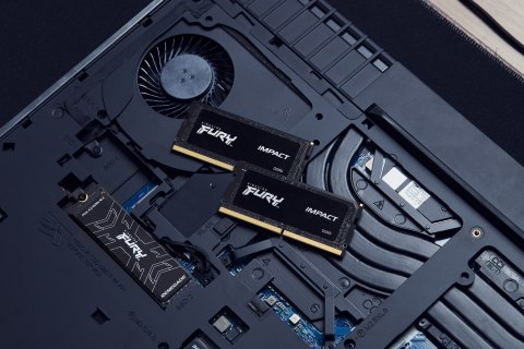 Kingston FURY DDR5 SODIMM 64GB (2x32GB) 4800MHz CL38 Impact Kingston FURY DDR5 SODIMM 64GB (2x32GB) 4800MHz CL38 Impact