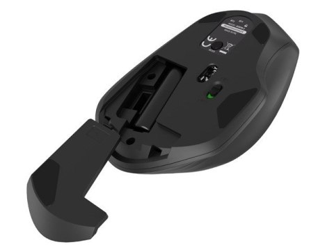 NATEC MYSZ BEZPRZEWODOWA SISKIN 2 1600DPI CZARNA BLUETOOTH 5.0 + 2.4GHZ NMY-1970 NATEC MYSZ BEZPRZEWODOWA SISKIN 2 1600DPI CZARNA BLUETOOTH 5.0 + 2.4GHZ NMY-1970