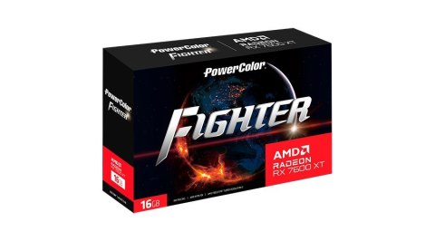 Karta graficzna PowerColor RX 7600 XT Fighter 16GB