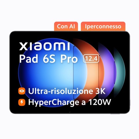 Tablet Xiaomi Pad 6S PRO 8/256GB 12.4" WIFI Gray Tablet Xiaomi Pad 6S PRO 8/256GB 12.4" WIFI Gray