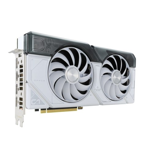 Karta graficzna ASUS Dual GeForce RTX 4070 SUPER OC 12GB WHITE