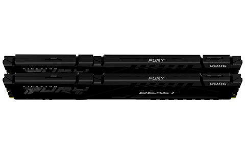 KINGSTON DDR5 32GB 6000MT/s CL40 DIMM (Kit of 2) FURY Beast Black XMP KINGSTON DDR5 32GB 6000MT/s CL40 DIMM (Kit of 2) FURY Beast Black XMP