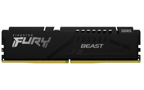 KINGSTON DDR5 32GB 6000MT/s CL40 DIMM (Kit of 2) FURY Beast Black XMP KINGSTON DDR5 32GB 6000MT/s CL40 DIMM (Kit of 2) FURY Beast Black XMP