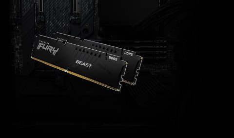 KINGSTON DDR5 32GB 6000MT/s CL40 DIMM (Kit of 2) FURY Beast Black XMP KINGSTON DDR5 32GB 6000MT/s CL40 DIMM (Kit of 2) FURY Beast Black XMP