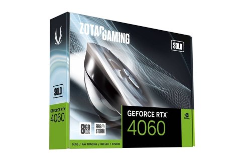 Karta graficzna ZOTAC GAMING GeForce RTX 4060 SOLO 8GB GDDR6