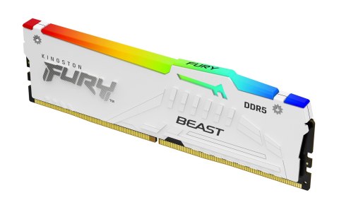 Kingston FURY DDR5 32GB (2x16GB) 6000MHz CL40 Beast White RGB XMP Kingston FURY DDR5 32GB (2x16GB) 6000MHz CL40 Beast White RGB XMP