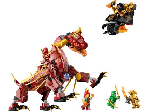 LEGO Ninjago 71793 Lawowy smok zmieniający się w falę ognia