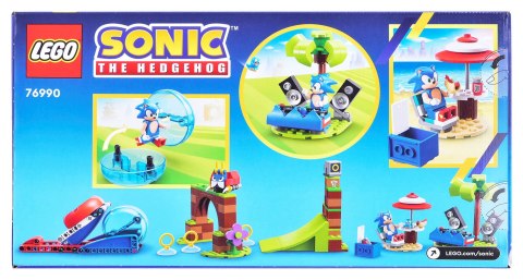 LEGO Sonic 76990 Wyzwanie z pędzącą kulą