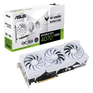 Karta graficzna ASUS ASUS TUF Gaming GeForce RTX 4070 Ti SUPER 16GB GDDR6X White OC Edition 90YV0KF2-M0NA00