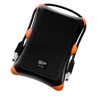 Dysk zewnętrzny HDD Silicon Power Armor A30 (1TB; 2.5"; USB 3.2; 5400 obr/min; Orange-Black; SP010TBPHDA30S3K)