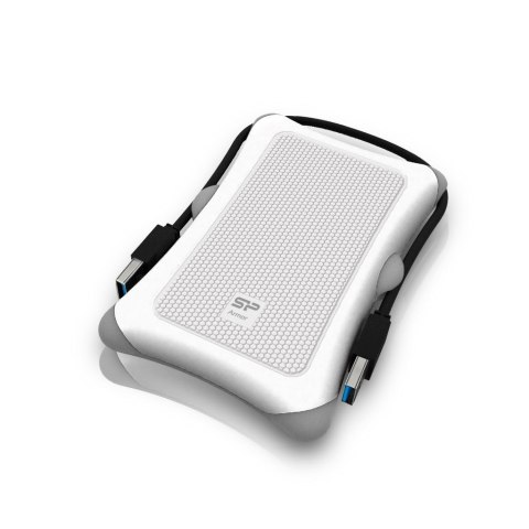 Dysk zewnętrzny HDD Silicon Power Armor A30 (2TB; 2.5"; USB 3.2; 5400 obr/min; White; SP020TBPHDA30S3W)