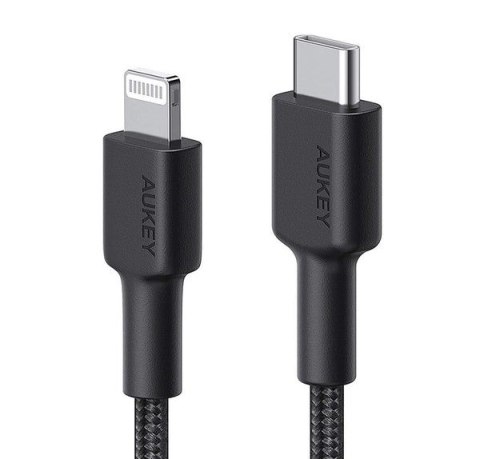 AUKEY CB-CL03 NYLONOWY KABEL USB C-LIGHTNING 2M PD