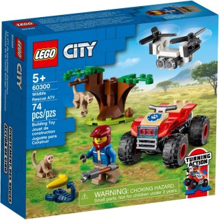 LEGO 60300 City - Quad ratowników dzikich zwierząt