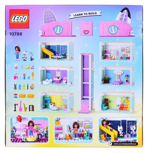LEGO Gabby's Dollhouse 10788 Koci domek Gabi LEGO Gabby's Dollhouse 10788 Koci domek Gabi