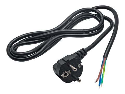 Kabel zasilający AKYGA Zasilanie CEE 7/7 1.5m. AK-OT-01A Kabel zasilający AKYGA Zasilanie CEE 7/7 1.5m. AK-OT-01A