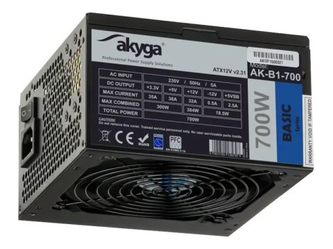 Zasilacz PC AKYGA 700W AK-B1-700BE