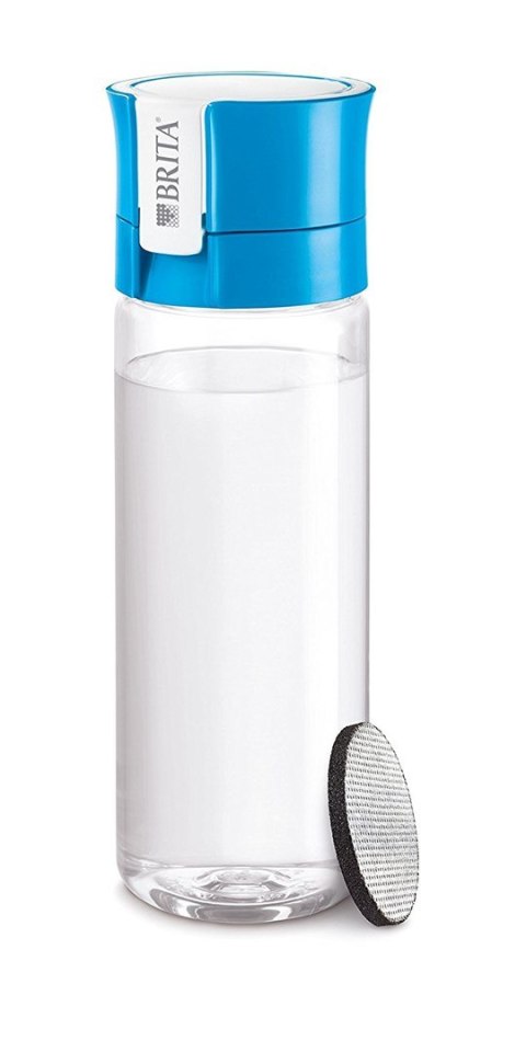 Butelka filtrująca Brita Fill&Go niebieska + 4 filtry MicroDisc