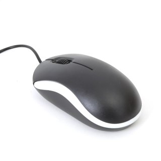 OMEGA MYSZ MOUSE 1000DPI VALUE LINE V2 BLACK WHITE [43212]