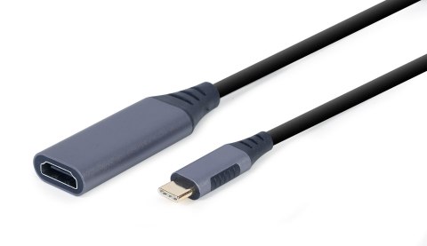 GEMBIRD ADAPTER USB TYP-C DO HDMI NA KABLU SZARY, 15CM