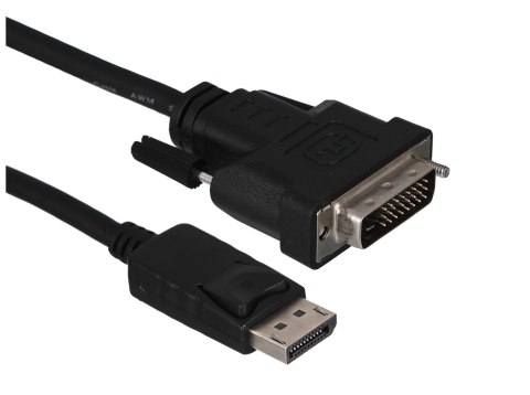 Kabel GEMBIRD CC-DPM-DVIM-1M (DisplayPort M - DVI-D M; 1m; kolor czarny)