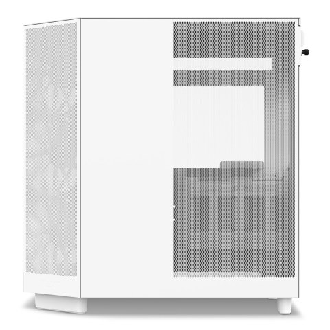 NZXT OBUDOWA KOMPUTEROWA NZXT OBUDOWA H6 FLOW MIDI TOWER Z OKNEM BIAŁA