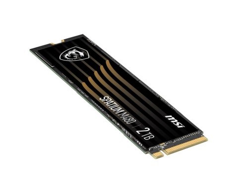 Dysk SSD MSI PATIUM M480 Pro 2TB PCIe 4.0 NVMe Spatium (M.2 2280″ /2TB /NVMe /7400MB/s /7000MB/s)