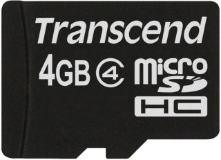 Karta pamięci TRANSCEND 4 GB Adapter SD