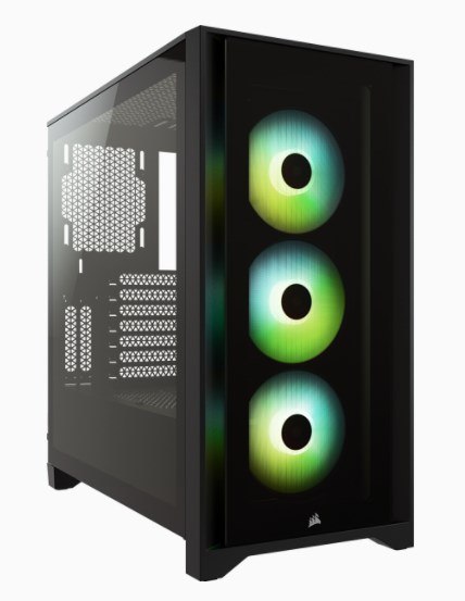 Obudowa Corsair iCUE 4000X RGB Mid-Tower ATX Tempered Glass Black (CC-9011204-WW)