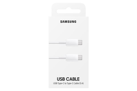 Samsung Cable Type C to C, 5A, White