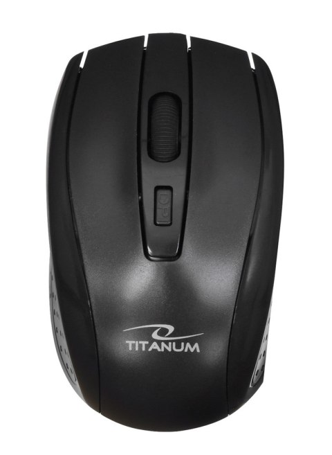 Zestaw klawiatura + mysz TITANUM AKRON TK109 (USB 2.0; kolor czarny; optyczna; 1600 DPI)