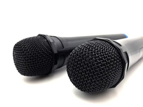 MEDIA-TECH ZESTAW BEZPRZEWODOWYCH MIKROFONÓW KARAOKE ACCENT PRO MT395