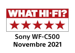 Słuchawki Sony WF-C500B czarne , douszne Bluetooth , system DSEE