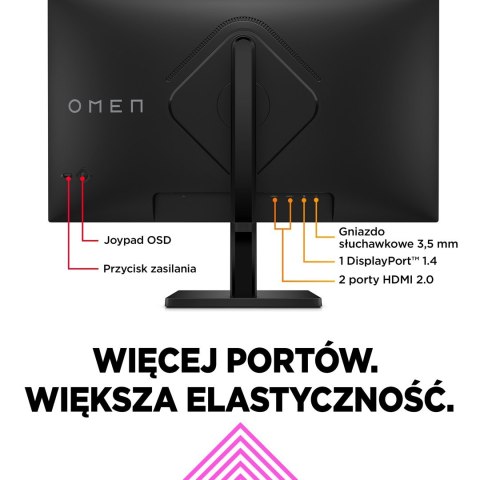 MONITOR HP LED, QHD 27" OMEN 27q (780H4E9) 165Hz MONITOR HP LED, QHD 27" OMEN 27q (780H4E9) 165Hz