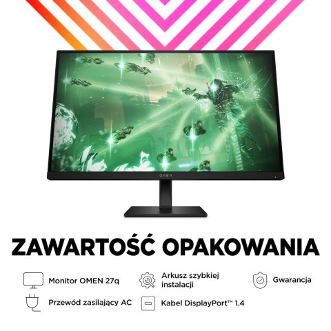 MONITOR HP LED, QHD 27" OMEN 27q (780H4E9) 165Hz MONITOR HP LED, QHD 27" OMEN 27q (780H4E9) 165Hz