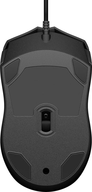 Mysz HP Wired Mouse 100 przewodowa czarna 6VY96AA