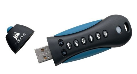 Pendrive (Pamięć USB) CORSAIR (64 GB \USB 3.0 \Czarno-niebieski )