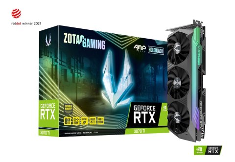 Karta Graficzna ZOTAC GAMING GeForce RTX 3070 Ti AMP Holo 8GB GDDR6X Karta Graficzna ZOTAC GAMING GeForce RTX 3070 Ti AMP Holo 8GB GDDR6X