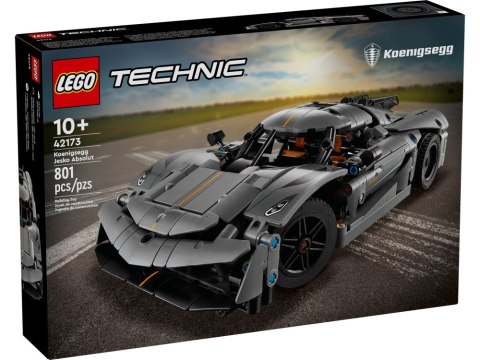 LEGO Technic Szary hipersamochód Koenigsegg Jesko Absolut 42173