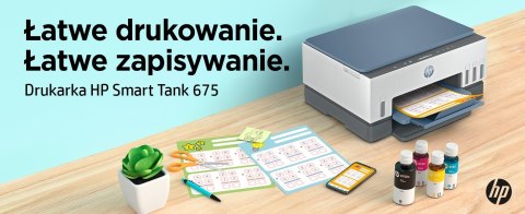 Urządzenie wielofunkcyjne Hp Smart Tank 675