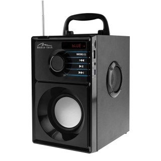 MEDIA-TECH GŁOŚNIK BEZPRZEWODOWY BOOMBOX SILVER 15W MRS MT3179