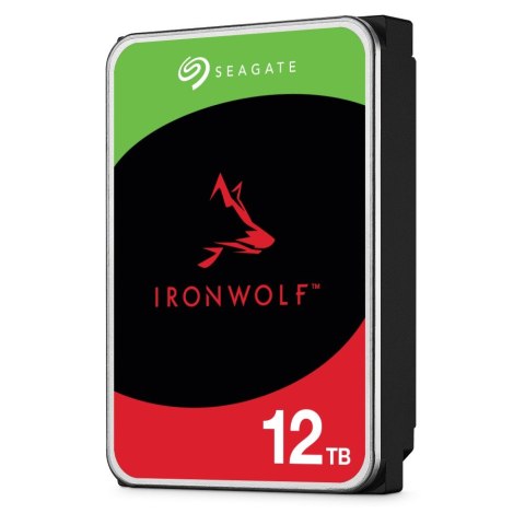 Dysk HDD Seagate IronWolf ST12000VN0008 (12 TB ; 3.5"; SATA; 256 MB; 7200 obr/min)